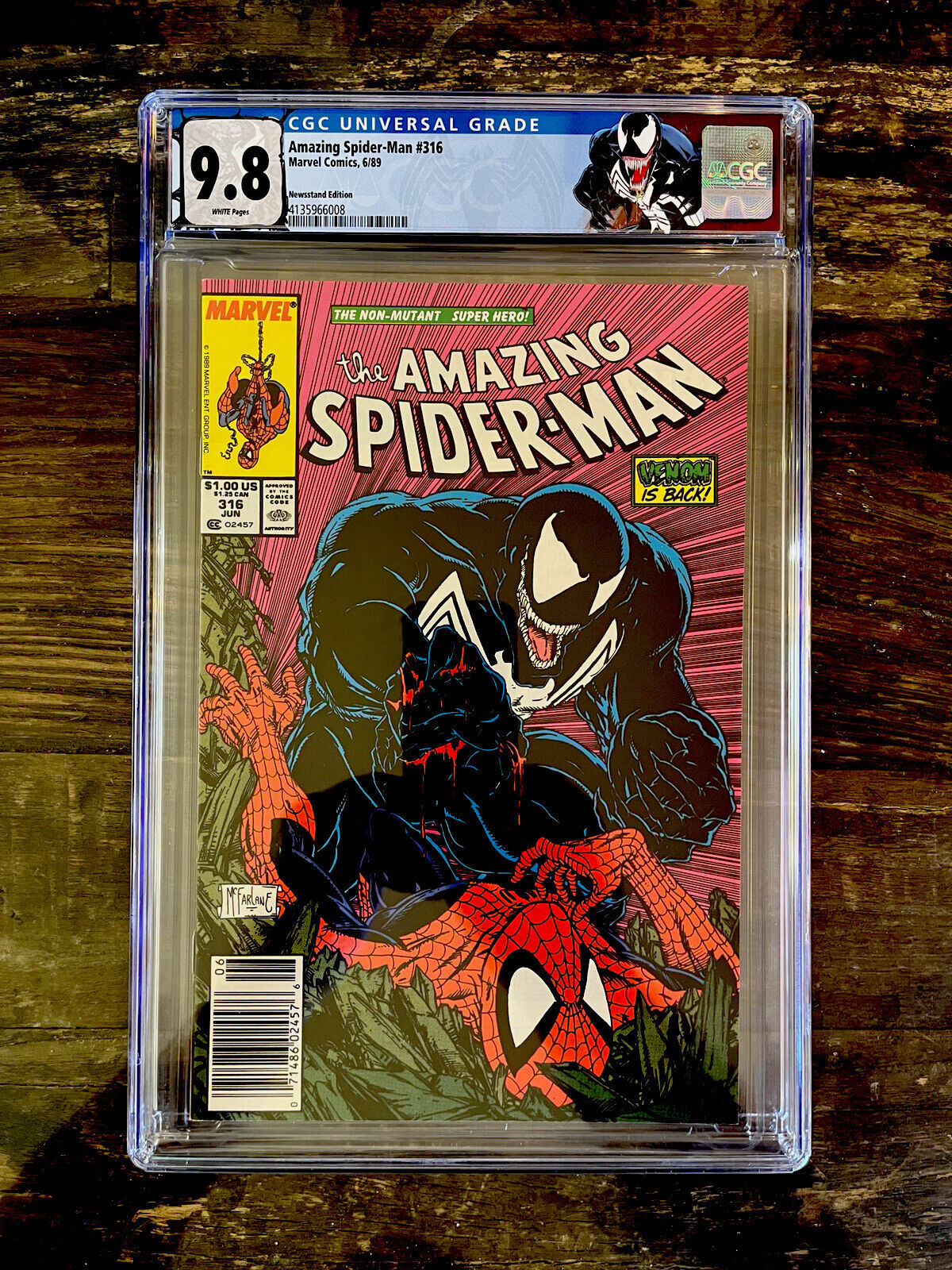 Amazing deals Spider-Man 316 newsstand