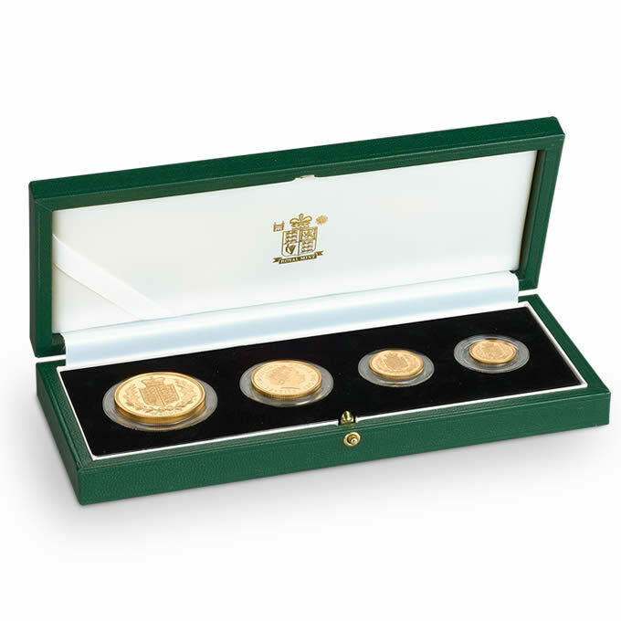 2002 Great Britain 4-coin Gold Sovereign Proof Set – Mint Collections