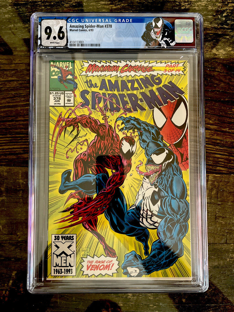 CGC 9.8 store maximum carnage, Spider-Man